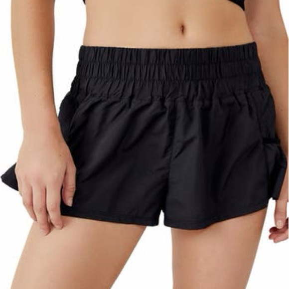 Life Integrity Earth Black Women's Athletic Shorts - Picture 1 of 4